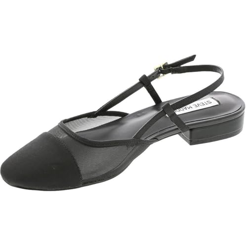 STEVE MADDEN حذاء ستيف مادن النسائي بيليندا، شبكة سوداء، 7.5 - Image 2