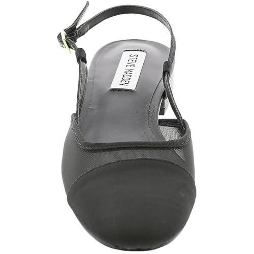 STEVE MADDEN حذاء ستيف مادن النسائي بيليندا، شبكة سوداء، 7.5 - Image 3