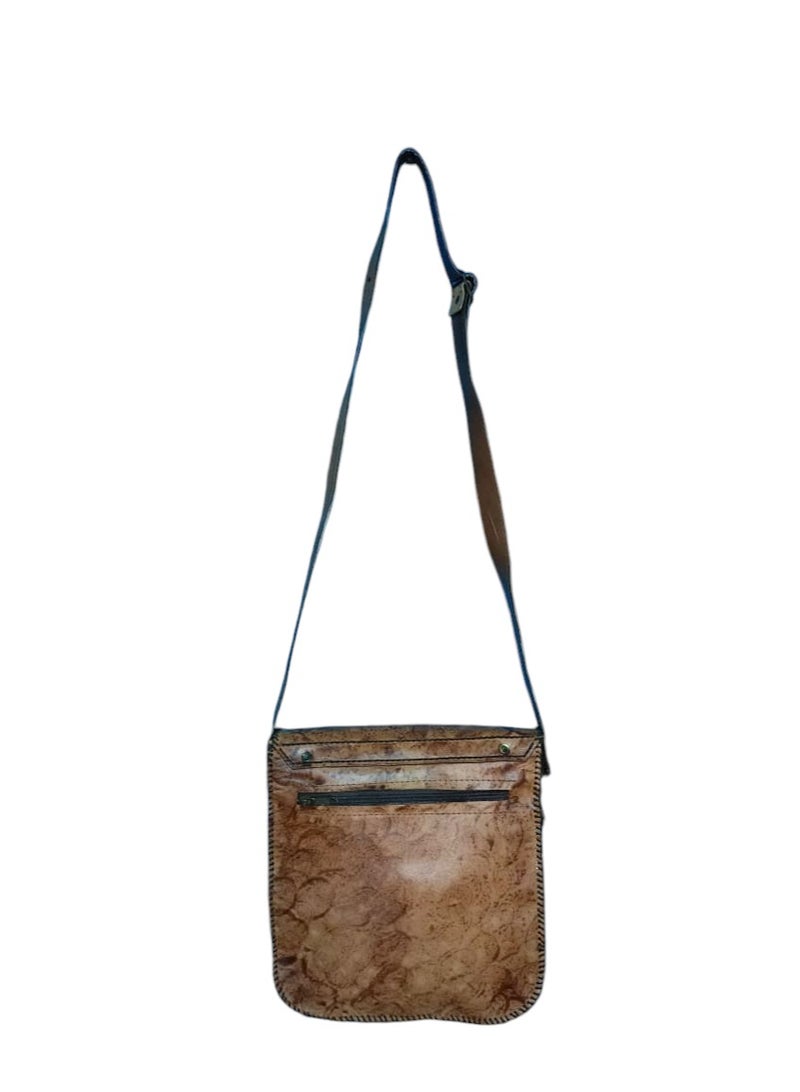 Sheer Fashionable Leather Crossbody Bag  - Image 3