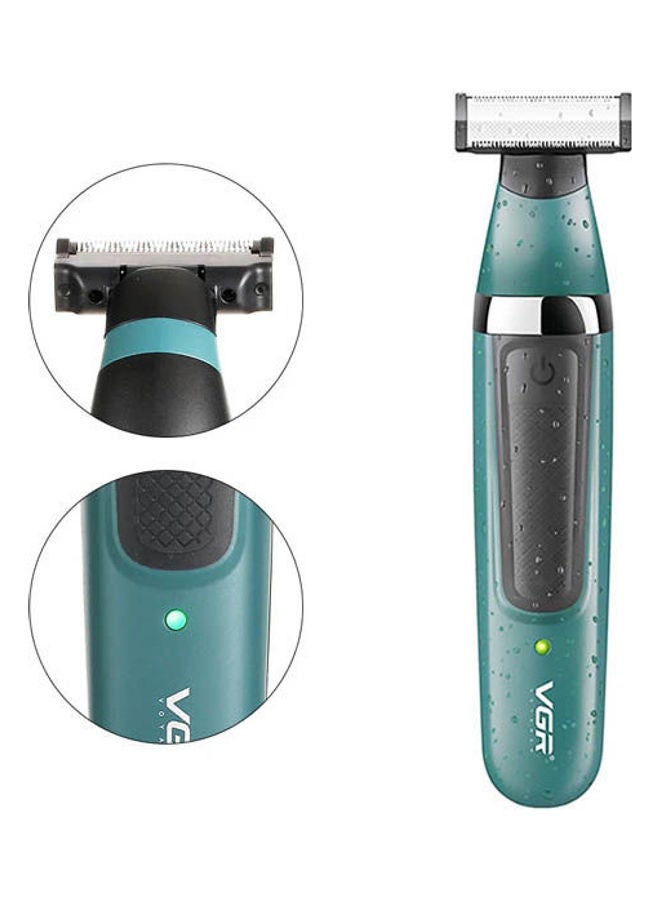 VGR Rechargeable Shaver Green - Image 2