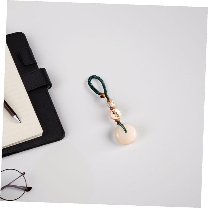NOLITOY 3pcs Car Keychain Accessories Woven Key Pendant Charms Set Traditional Pendant Decor for Car Keys Backpacks Handbags Vintage Style - Image 5