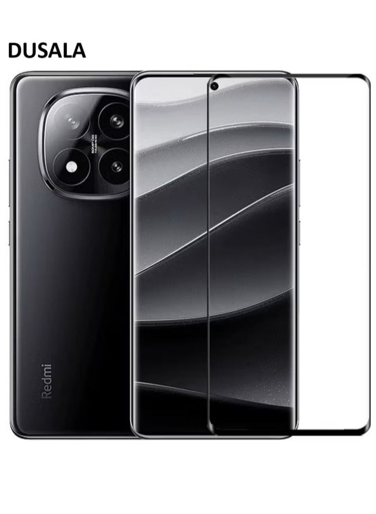 DUSALA Screen Protector for Xiaomi Redmi Note 14 Pro/14 Pro Plus/14 Pro+ Full Coverage Anti-Scratch High Transparency Anti-fingerprint Premium Tempered Glass Protector - Image 1