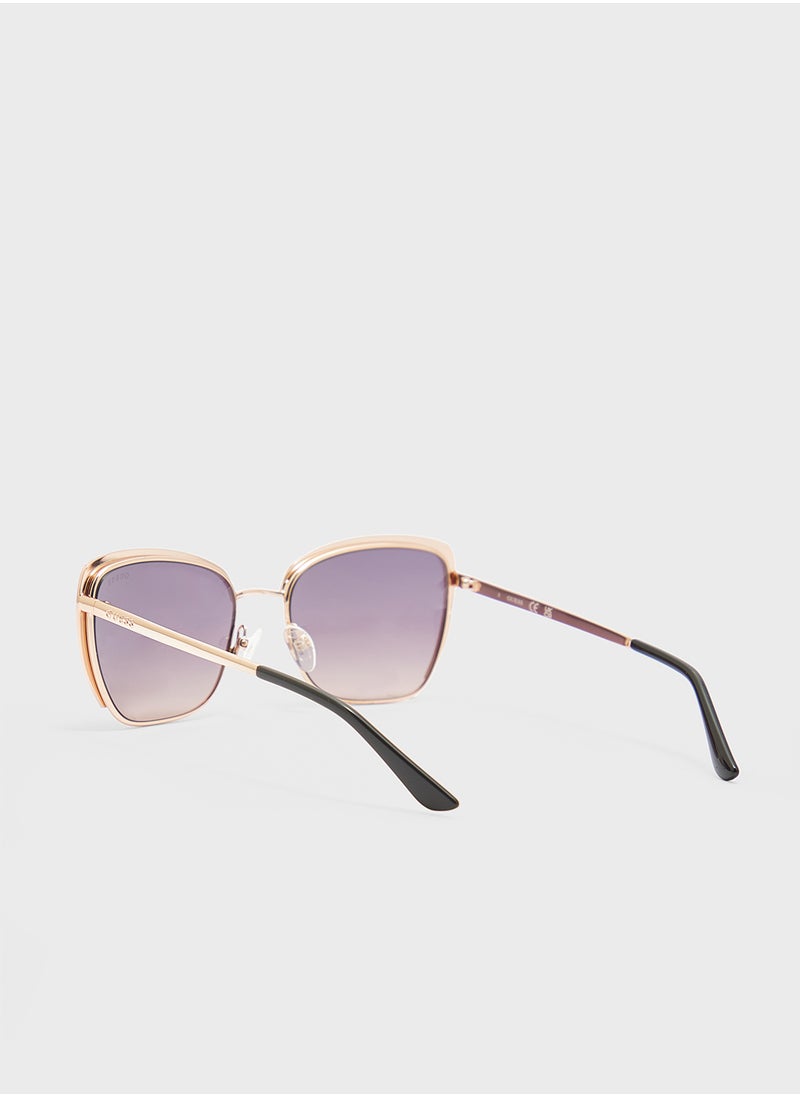 GUESS Gu0021805B57 Cat Eye Sunglasses  - Image 2