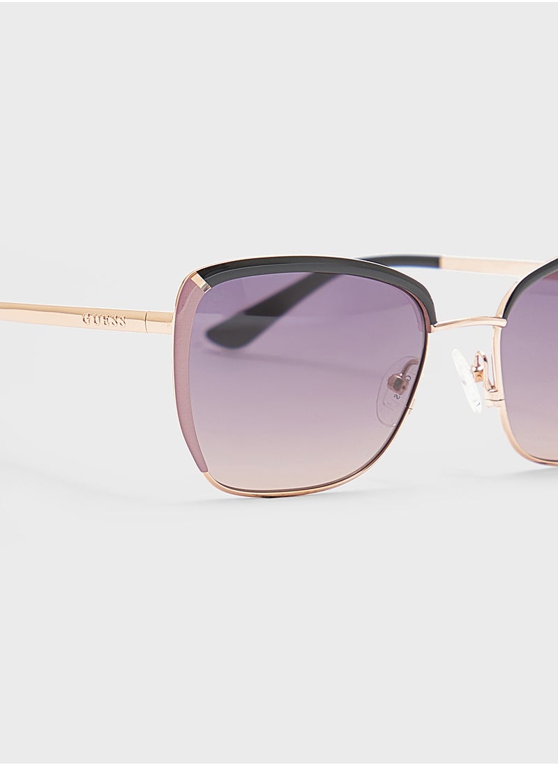 GUESS Gu0021805B57 Cat Eye Sunglasses  - Image 3