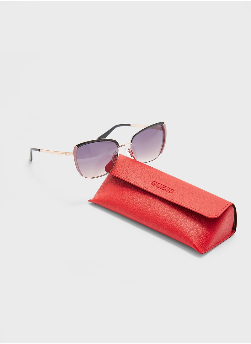 GUESS Gu0021805B57 Cat Eye Sunglasses  - Image 4