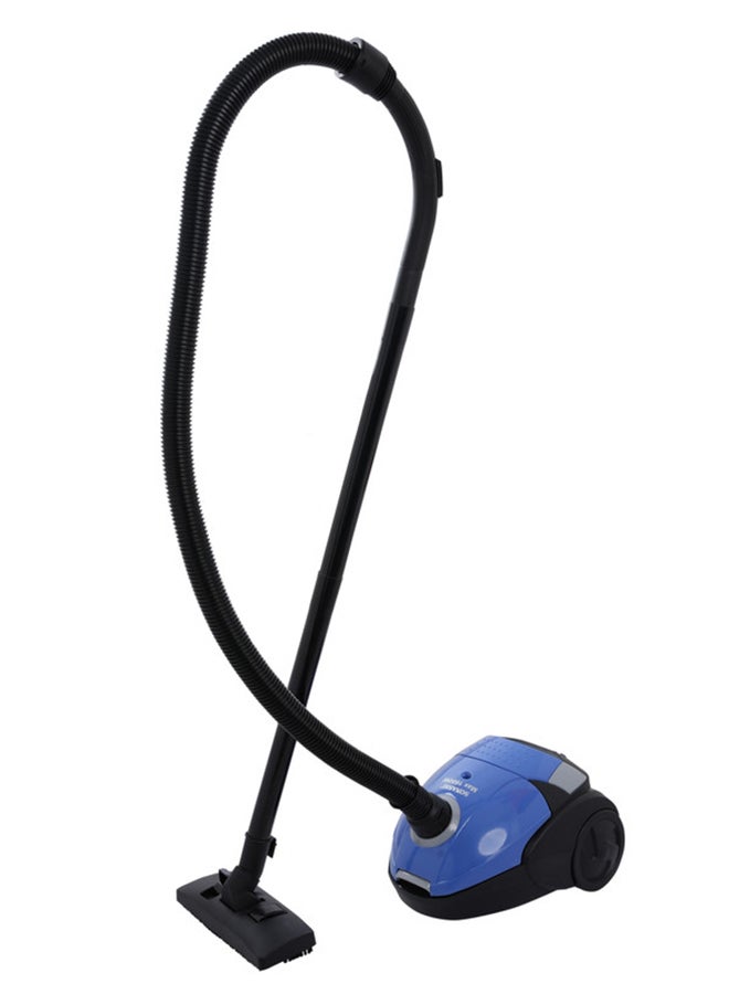 SONASHI 1.5L Canister Vacuum Cleaner | 2PC Plastic Insert Tube with Automatic Rewinding Wire | Lower Noise Design with Washable Cloth Dust Bag | Powerful Performance 1.5 L 1600 W SVC-9024 Black/Blue - Image 2