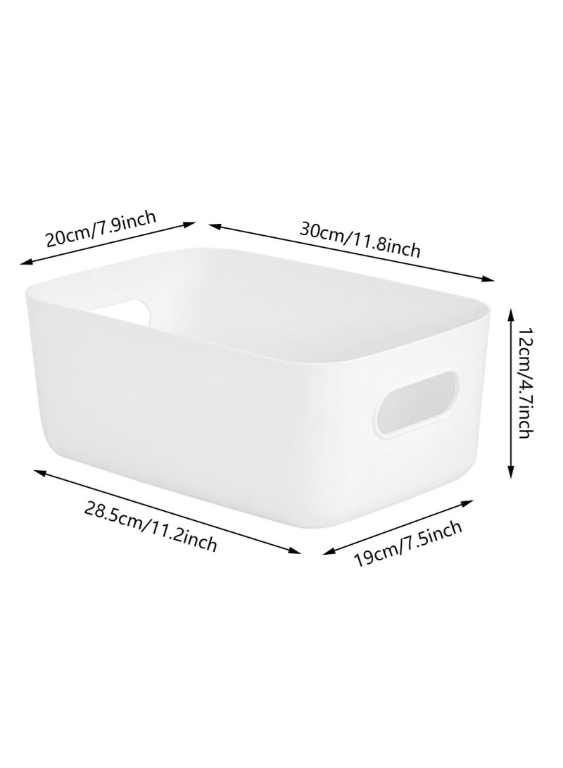 إسكدنيا مجموعة من 6 صناديق تخزين، سلالم تخزين معززة منظم خزانات لفصول دراسية وحمامات - Image 2