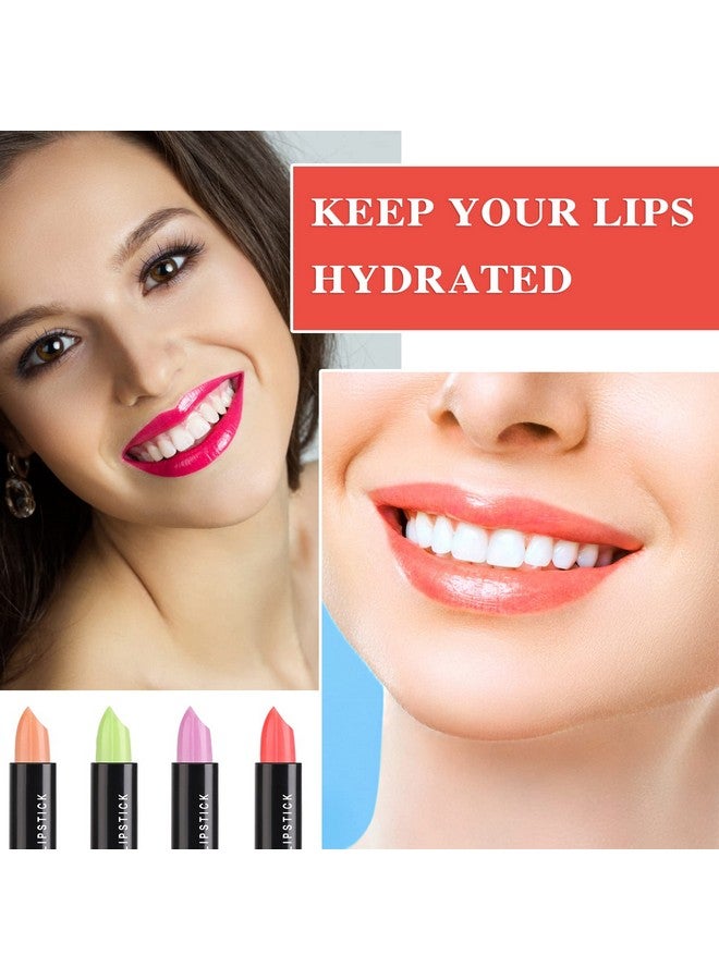 Fusang 8 Pack Crystal Jelly Color Changing Lipstick Tinted Lip Balm Stain,Magic Lipstick Temperature Color Change Lip Gloss Long Lasting Waterproof Lip Moisturizer Lipstick Set - Image 3