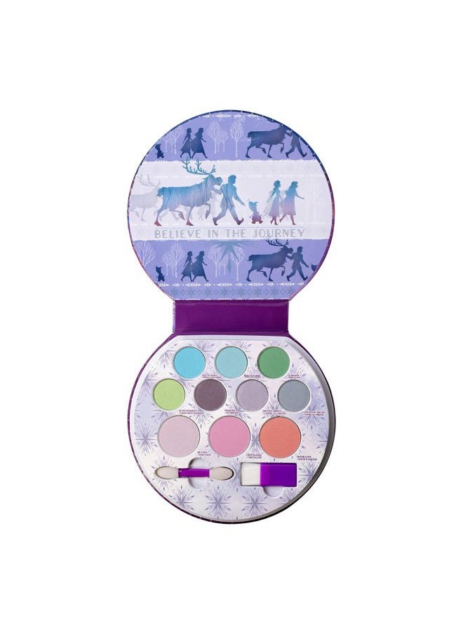 Lip Smacker Disney Frozen 2 Glitter Eyeshadow & Blush Makeup Palette, Melt For You Shimmer | Christmas Make Up Collection | Holiday Present | Gift for Girls  - Image 2