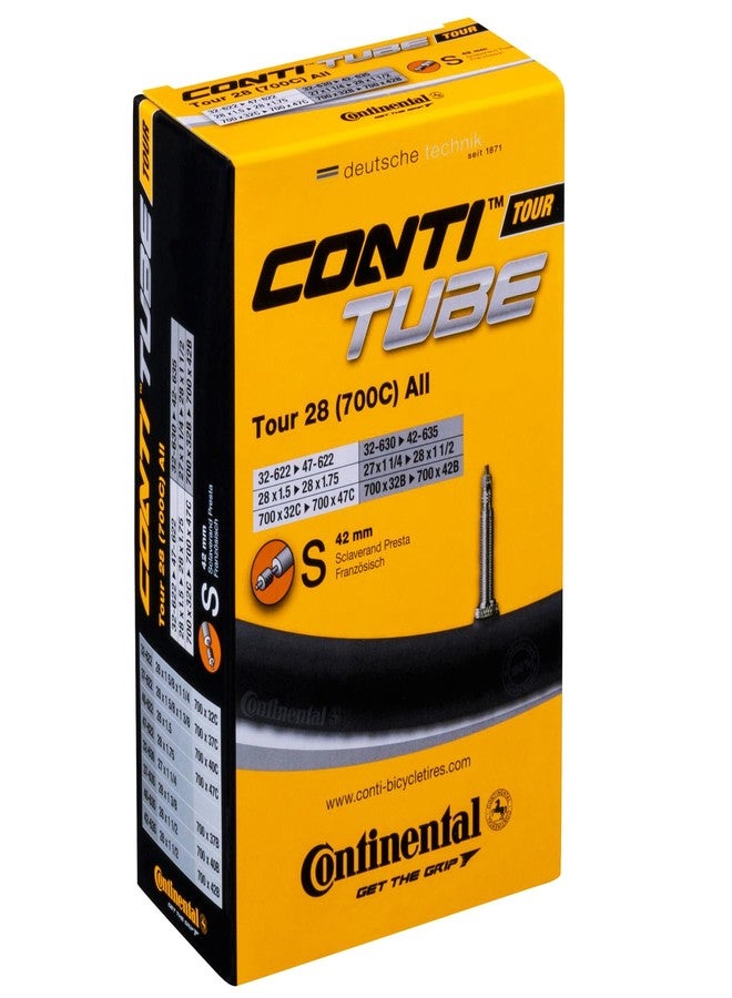 Continental - Inner Tube Tour All 28" Presta 42mm SV - Set of 4 - Image 2