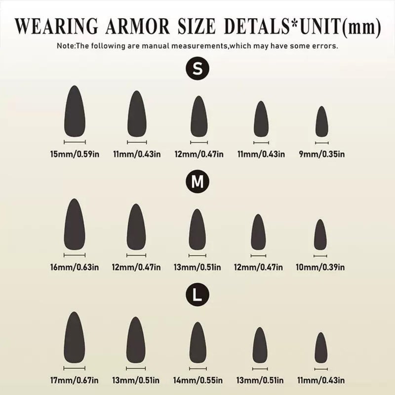 Maigitur 100% 5D Handmade Press on Nails with Charms Long Stiletto Nails Press ons- Water Ripple False Nails Ombre Orange Yellow Press on Nails Summer Fake Nails for Women Girls Daily Wear DIY Manicure Size M - Image 4