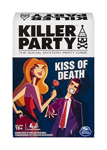 Spin Master Games Killer Party Kiss of Death The Social Mystery Party Game for Ages 16 and Up - Image 1