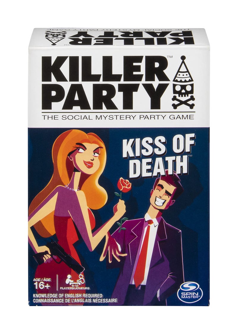 Spin Master Games Killer Party Kiss of Death The Social Mystery Party Game for Ages 16 and Up - Image 4