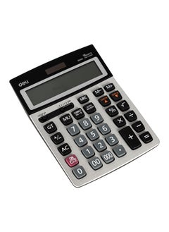 Deli Deli E39265 LIBRE 16-Digit Calculator - Solar/LR44 Battery, 120-Step Check, Dark Grey (1PCS/Color Box) - Ideal for Engineers, Scientists, Advanced Math  - Image 2
