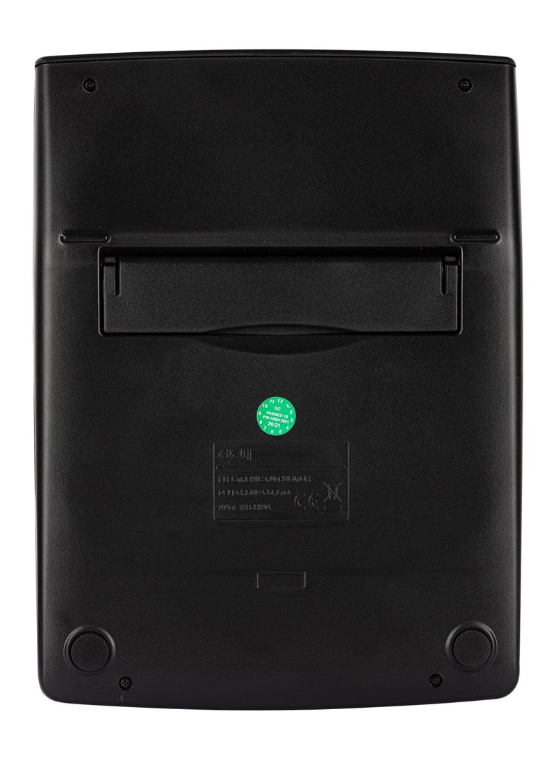 Deli - Deli E39265 LIBRE 16-Digit Calculator - Solar/LR44 Battery, 120-Step Check, Dark Grey (1PCS/Color Box) - Ideal for Engineers, Scientists, Advanced Math - Image 1