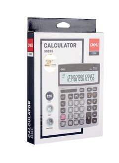Deli Deli E39265 LIBRE 16-Digit Calculator - Solar/LR44 Battery, 120-Step Check, Dark Grey (1PCS/Color Box) - Ideal for Engineers, Scientists, Advanced Math  - Image 4