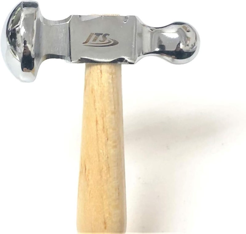 JTS Chasing Hammer 1" Full Domed Face Jewelry Crafts Metal Forming Jewelers Hammer by - Image 4