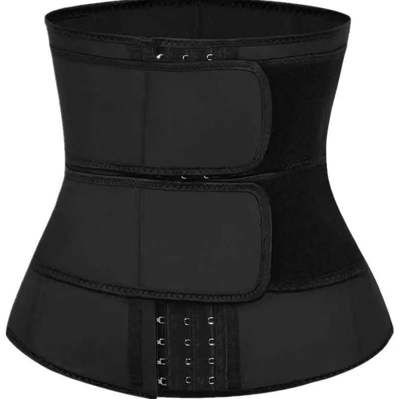 Bluejw Women's Nylon Neoprene Waist Trainer - Postpartum Belly Slimming Corset - Fitness Gym Sweat Belt & Waist Trimmers - Weight Loss Sauna Sweat Waist Cincher - Image 5