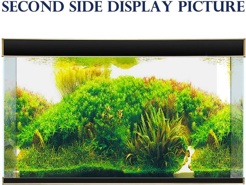 ELEBOX Fish Tank Stickers Wallpaper Seaweed Background Aquarium Background Decoration Water Plants Fish Tank Background 15.7"x 40" - Image 3