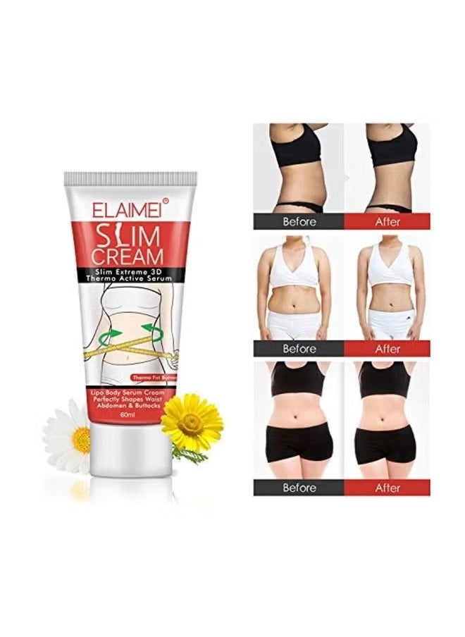 Elaimei - Hot Cream Belly Fat Burner  Cellulite Cream Shaping and Firming Body, Fat Burning Cream for Women Stomach, Legs, Abdomen, Arms, Buttocks - Image 1