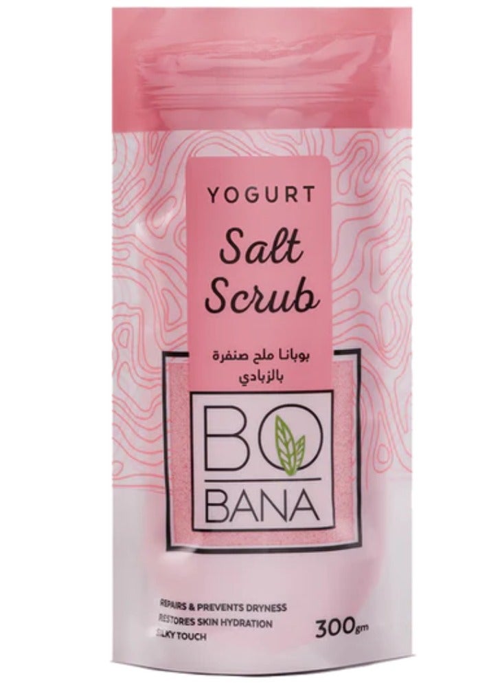 BOBANA Yogurt Salt Scrub 300 g - Image 1