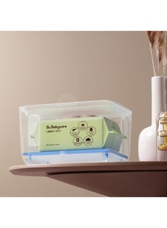 Babycare Babycare - Wipe Warmer Machine, White/Blue, 1 Pc, Baby Wipe Heating Unit, Temperature Control, BPA-Free, Non-Toxic, Portable, Easy to Use, Safe for Infants, Consistent Warmth, Hygienic Wipe Storage, Electronic Heating System, Ideal for Nursery, Keeps Wipes Moist and Warm, Convenient Baby Care Solution  - Image 5