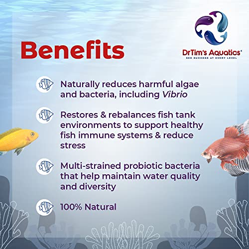DrTim's Aquatics DrTim’s Aquatics Freshwater Eco-Balance Probiotic Solution – for Freshwater Fish Tanks, Aquariums – Block Unfriendly Organisms, Promote Optimal Water Quality – 100% Natural – 16 Oz. - Image 3