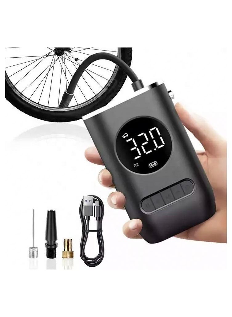 AROAQ Digital Double Cylinder Car Air Compressor Mini Wireless Smart Air Compressor - Image 2