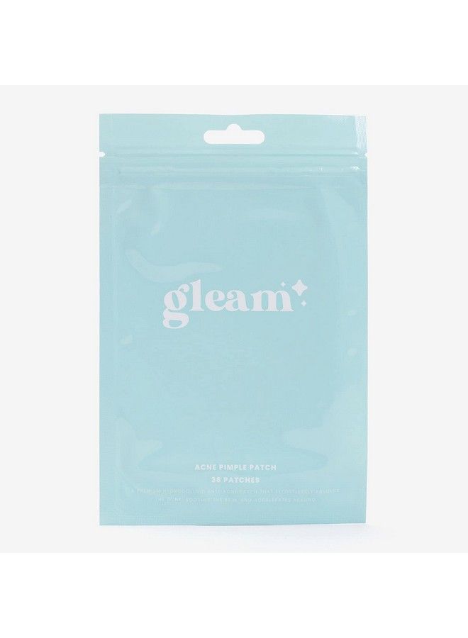 GLEAM Pimple Patches Refreshing Acne Healing Patch Hydrocolloid Pimple Bandaids For Face Absorbent Zit Stickers Breathable Waterproof Acne Cover Dots 8Mm + 12Mm (36 Patches)  - Image 2