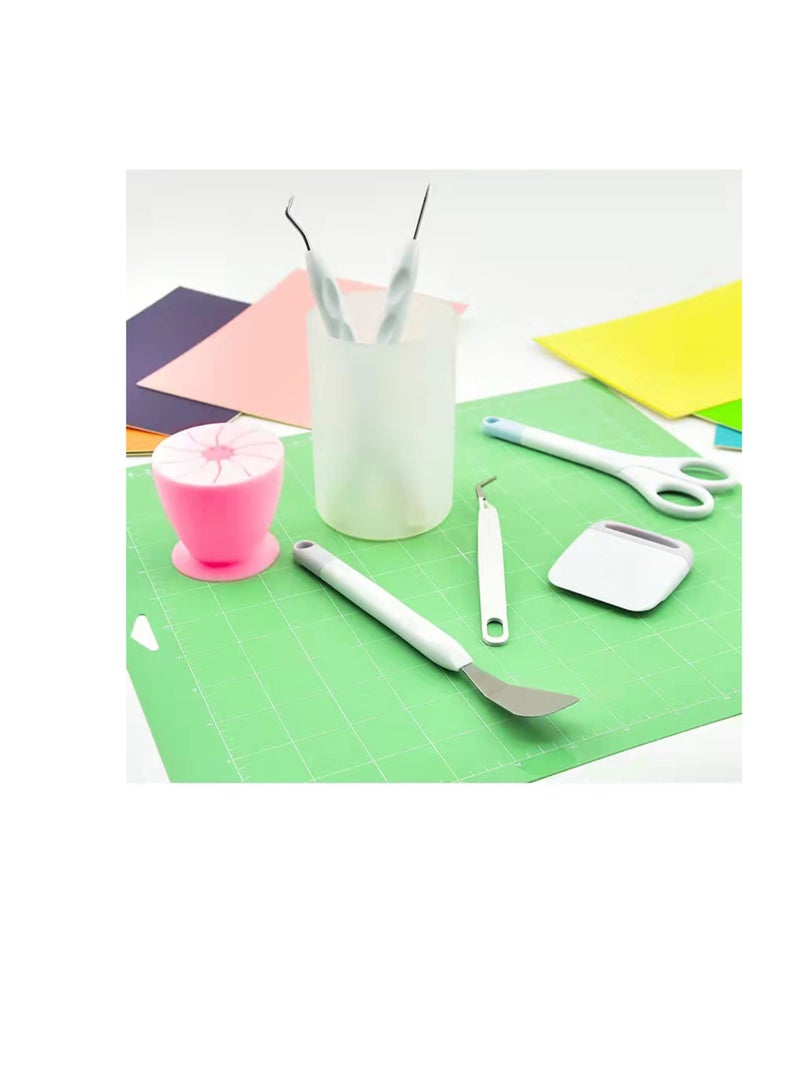 Excefore Collector Silicone Suction Cups, Silicone Suction Cups for Vinyl Disposing, Vinyl Scrap Collector, Perfect for Silhouette, HTV, Cameos, Lettering  - Image 2