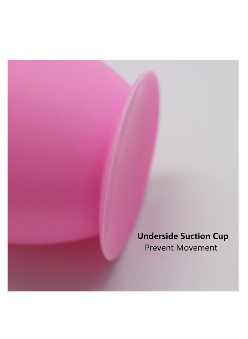 Excefore Collector Silicone Suction Cups, Silicone Suction Cups for Vinyl Disposing, Vinyl Scrap Collector, Perfect for Silhouette, HTV, Cameos, Lettering  - Image 4