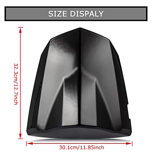 PSLER Cowl Rear Seat Cover Rear Seat Fairing Cover for GSXR600 GSXR750 K4 2004 2005(Black) - Image 4