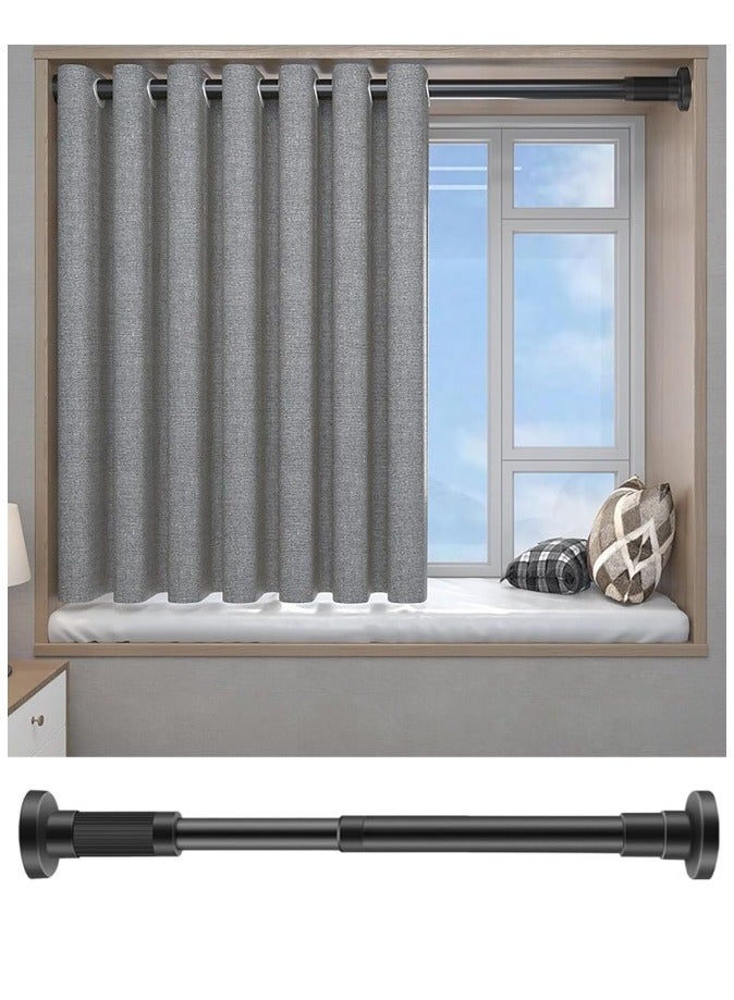 GUDOO قضيب الستائر القابل للتعديل قضيب الستائر التليسكوبي القابل للتمديد غير النابض الانزلاقي الشد حوض الاستحمام القطب خزانة الملابس قضيب الصنبور لنافذة الحمام خزانة المطبخ، لا يوجد حفر سهل التركيب - Image 1