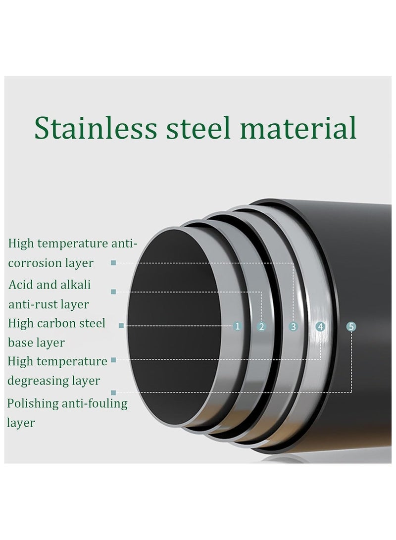 GUDOO قضيب الستائر القابل للتعديل قضيب الستائر التليسكوبي القابل للتمديد غير النابض الانزلاقي الشد حوض الاستحمام القطب خزانة الملابس قضيب الصنبور لنافذة الحمام خزانة المطبخ، لا يوجد حفر سهل التركيب - Image 4