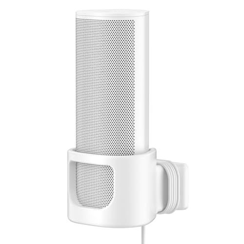 Chunxiao Upgrade Silicone Speaker Wall Mount for Sonos Roam 2 Sonos Roam Roam SL MountSpace Saving Speaker Mount for Sonos Roam Roam SL Roam 2 Wall Mount Bracket Easy to Install White - Image 1