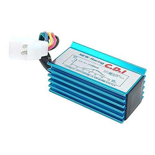 Triumilynn Racing AC 5 Pin CDI Box for GY6 50cc 70cc 90cc 110cc 125cc 140cc 150cc 160cc 139QMB 152QMI 157QMJ Chinese ATV Quad Go Kart Pit Dirt Bike Motorcycle - Blue - Image 5
