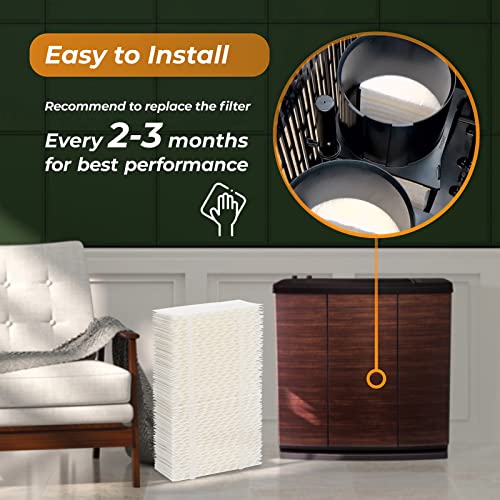 Ximoon HDC411 Humidifier Wick Filter for AIRCARE Essick Air HD1205 HD1211 EA1201 EA1208 HD12110 Compatible with Kenmore 14909 14912 32-14912 42-14912 - 4 Pack - Image 5