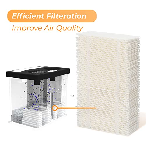 Ximoon HDC411 Humidifier Wick Filter for AIRCARE Essick Air HD1205 HD1211 EA1201 EA1208 HD12110 Compatible with Kenmore 14909 14912 32-14912 42-14912 - 4 Pack - Image 4