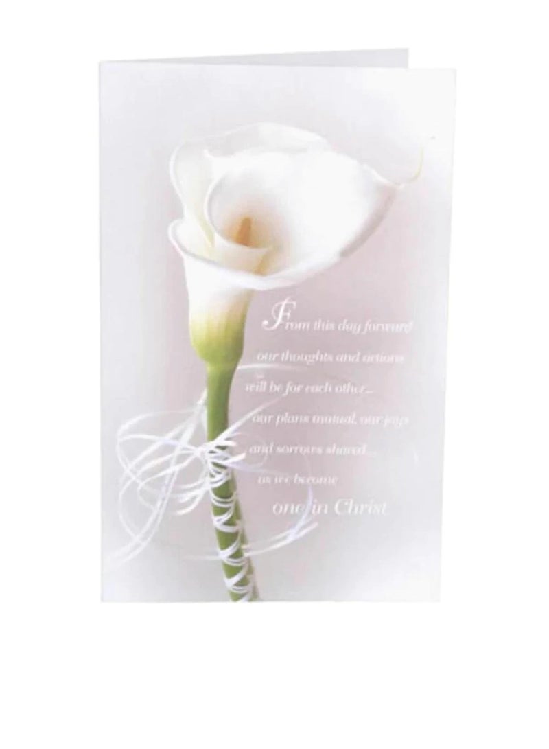 طقم برنامج الزفاف Single Calla Lily - Image 3