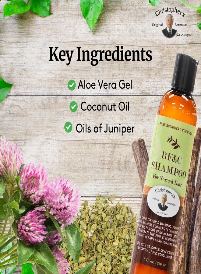 Christopher's Original Formulas BF&C Shampoo, Sulfate Free Shampoo, Organic Hair Care for Women and Men, Paraben Free Clean Hair Products, Scalp Treatments - Image 3