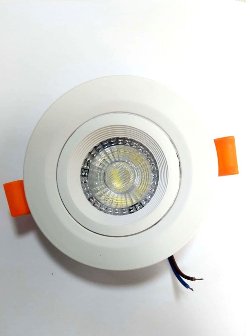 NOOR LED SPOT FITTING 7W WHITE COLOR - Image 2