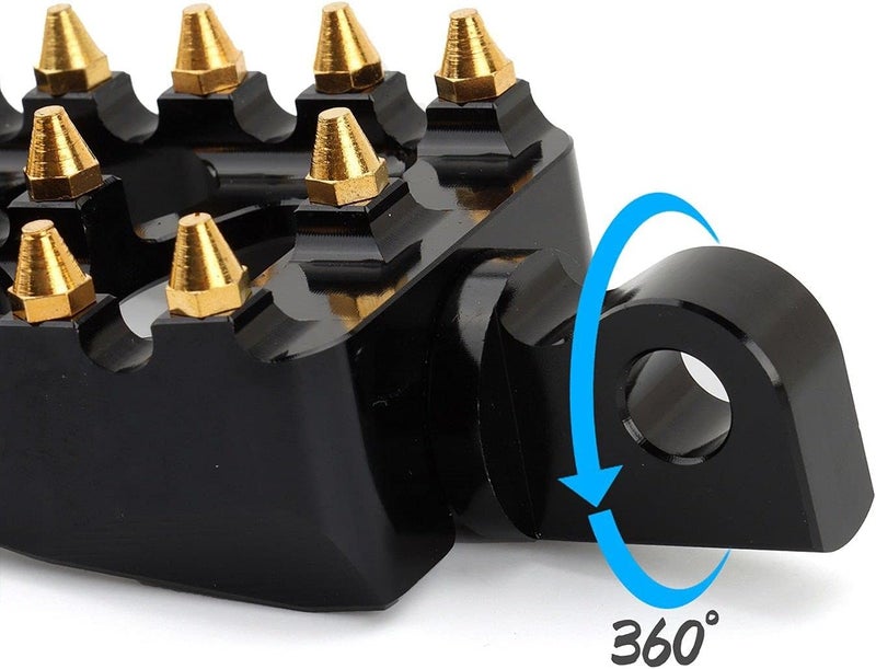 Wivplex MX Offroad Motorcycle Foot Pegs - Image 4