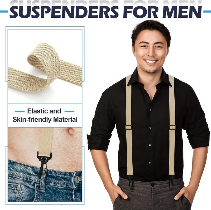 三套男装隐形肩带Y型背可调节弹力衬衫 - Image 4
