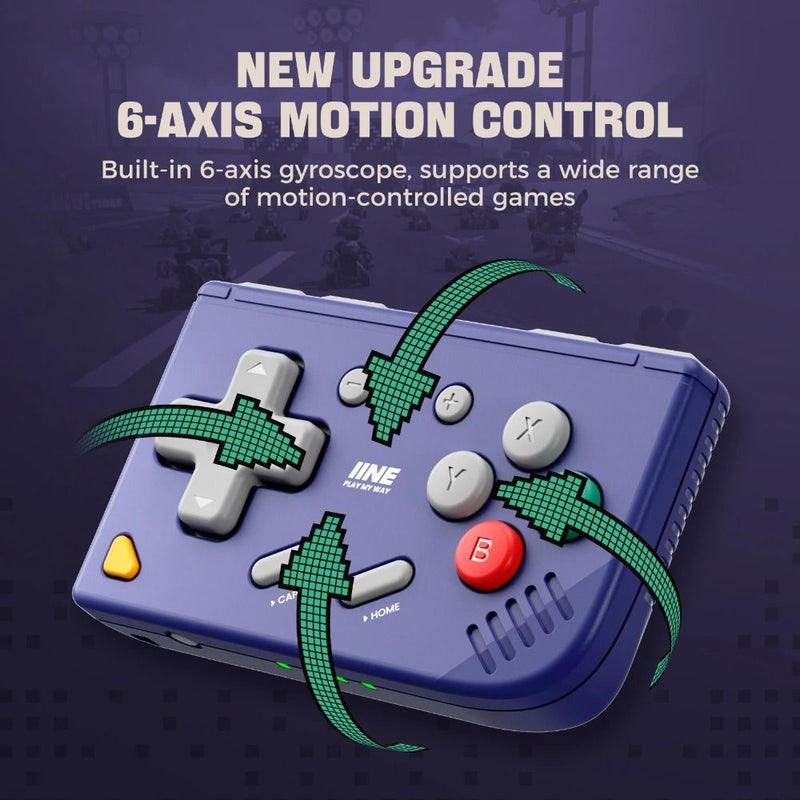 Iine Mini Retro Ananke Gen 2 Portable Controller for Android, iOS, PC, Steam and Game Simulator, Grey - Image 5