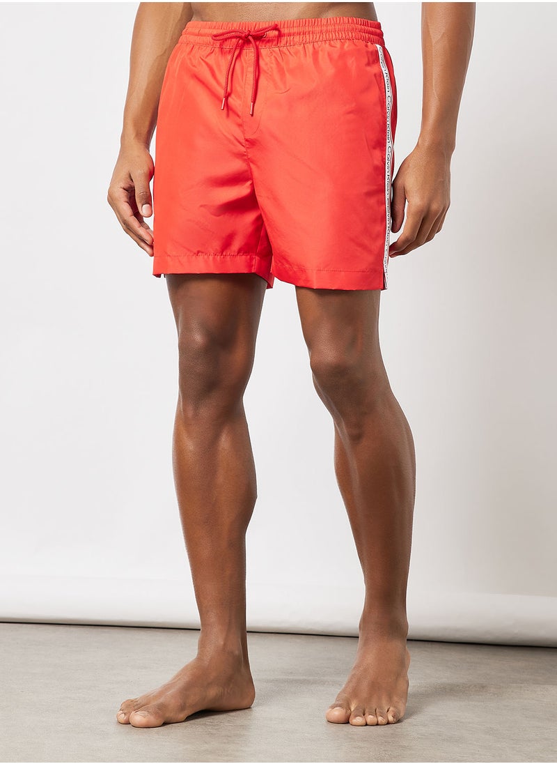CALVIN KLEIN - Drawstring Swim Shorts - Image 1