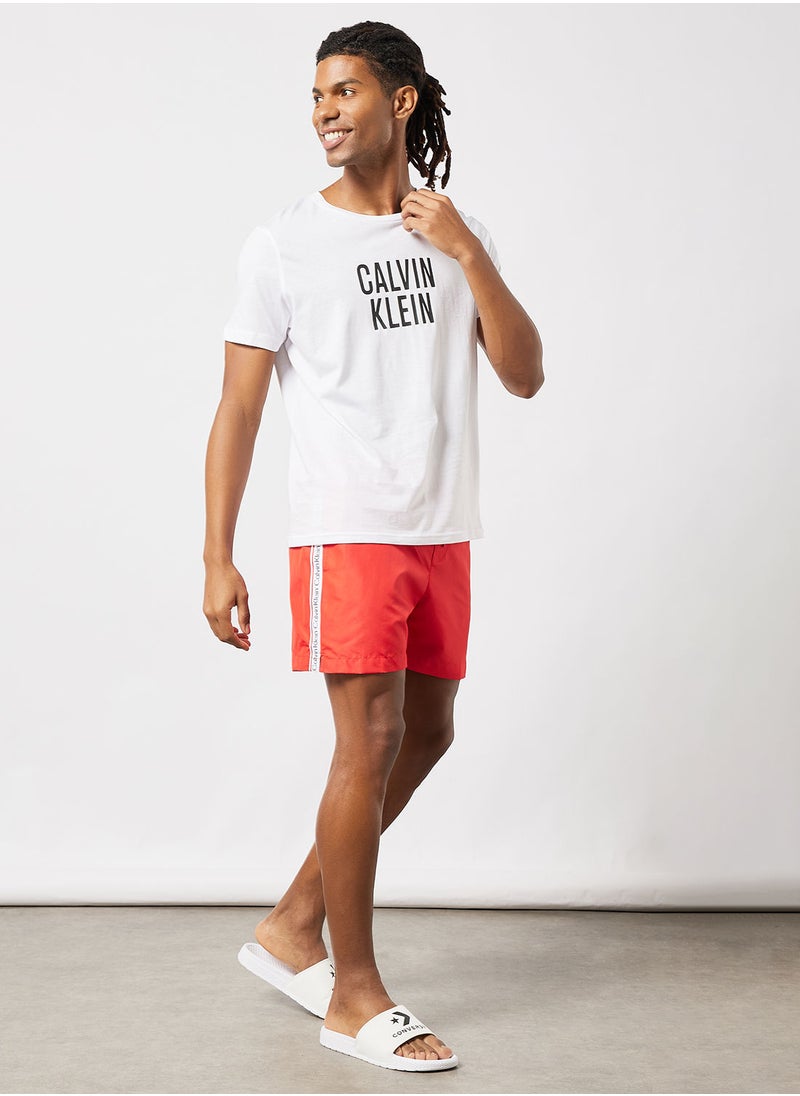 CALVIN KLEIN - Drawstring Swim Shorts - Image 1