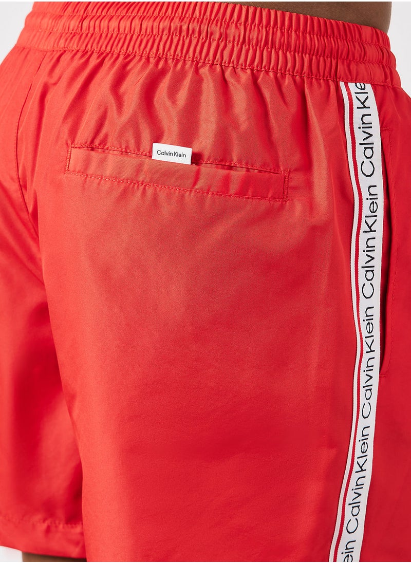 CALVIN KLEIN - Drawstring Swim Shorts - Image 1