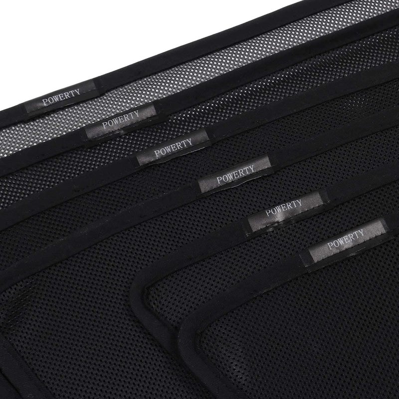 Powerty Compatible with Side Sun Shade Toyota RAV4 2013-2018 Shading Net UV Rays Protection Window Shade 6pcs/Set - Image 5