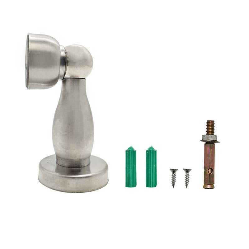 Volo Volo Magnetic Stainless Steel Door Stopper with Screws_Model no887_Pack of 1  - Image 1