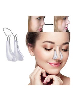 BLOOMING TIME Nose Shaper Clip White/Silver  - Image 1